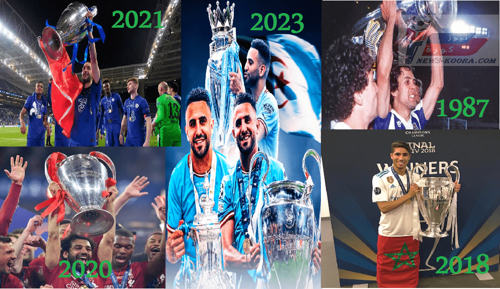 أبرز نجوم العرب الذين فازوا بدوري أبطال أوروبا